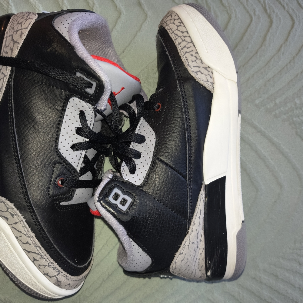 Kids Black and Gray Sneakers